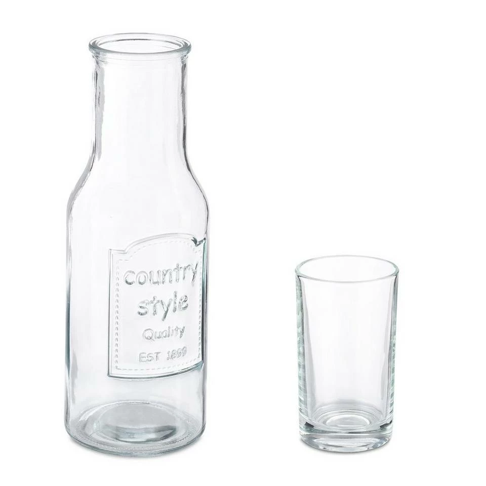 relaxdays Gläser-Set »Wasserkaraffe Set mit Gläsern«, Glas 8 relaxdays Gläser-Set »Wasserkaraffe Set mit Gläsern«, Glas – Bild 8