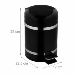 relaxdays Kosmetikeimer »Kosmetikeimer 3l mit Absenkautomatik«, Schwarz Weiß Silber Schwarz, Grau Silber Schwarz, Schwarz Silber 15 relaxdays Kosmetikeimer »Kosmetikeimer 3l mit Absenkautomatik«, Schwarz Weiß Silber Schwarz, Grau Silber Schwarz, Schwarz Silber -Neuetischkultur Verkäufe 2022 f73e2442 fecd 5495 815c 2849feb3cb1a