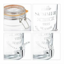 relaxdays Getränkespender Getränkespender Set Retro -Neuetischkultur Verkäufe 2022 f77193a5 6316 5359 94e4 d9e171267248