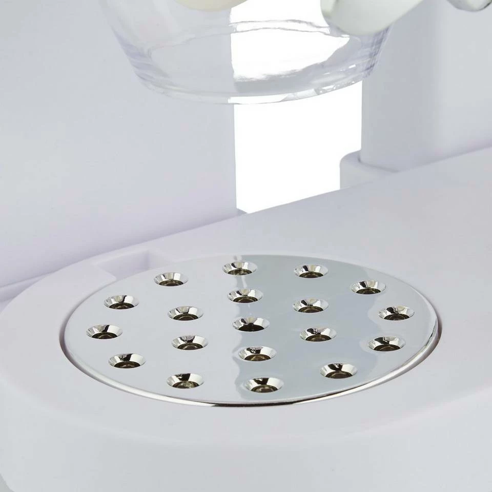 relaxdays Müslispender »Doppelter Müslispender«, Kunststoff, Weiß Weiß Transparent Silber, Schwarz Transparent Silber 9 relaxdays Müslispender »Doppelter Müslispender«, Kunststoff, Weiß Weiß Transparent Silber, Schwarz Transparent Silber – Bild 9