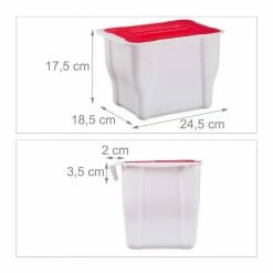 relaxdays Biomülleimer »Biomülleimer Küche 5l weiß/rot« 12 relaxdays Biomülleimer »Biomülleimer Küche 5l weiß/rot« -Neuetischkultur Verkäufe 2022 f90d6d47 f7dc 5392 8c36 d5d92590fdd9