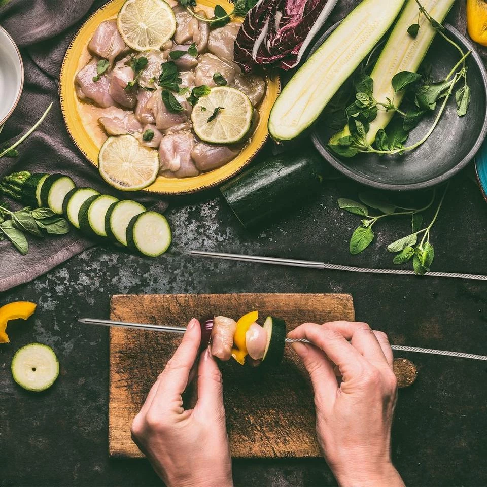 relaxdays Grillspieß »16 x Grillspieß« 2 relaxdays Grillspieß »16 x Grillspieß« – Bild 2