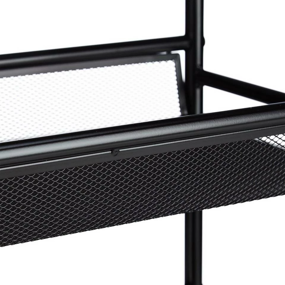 relaxdays Rollwagen »Rollregal schmal mit 4 Ablagen« 6 relaxdays Rollwagen »Rollregal schmal mit 4 Ablagen« – Bild 6