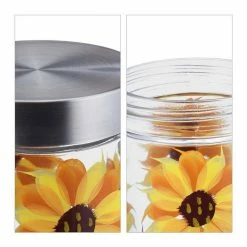 relaxdays Vorratsglas »Vorratsgläser Blumenmuster 4er Set«, Glas -Neuetischkultur Verkäufe 2022 fba41b8e 70c5 5463 8cc3 0064f92ee4a5