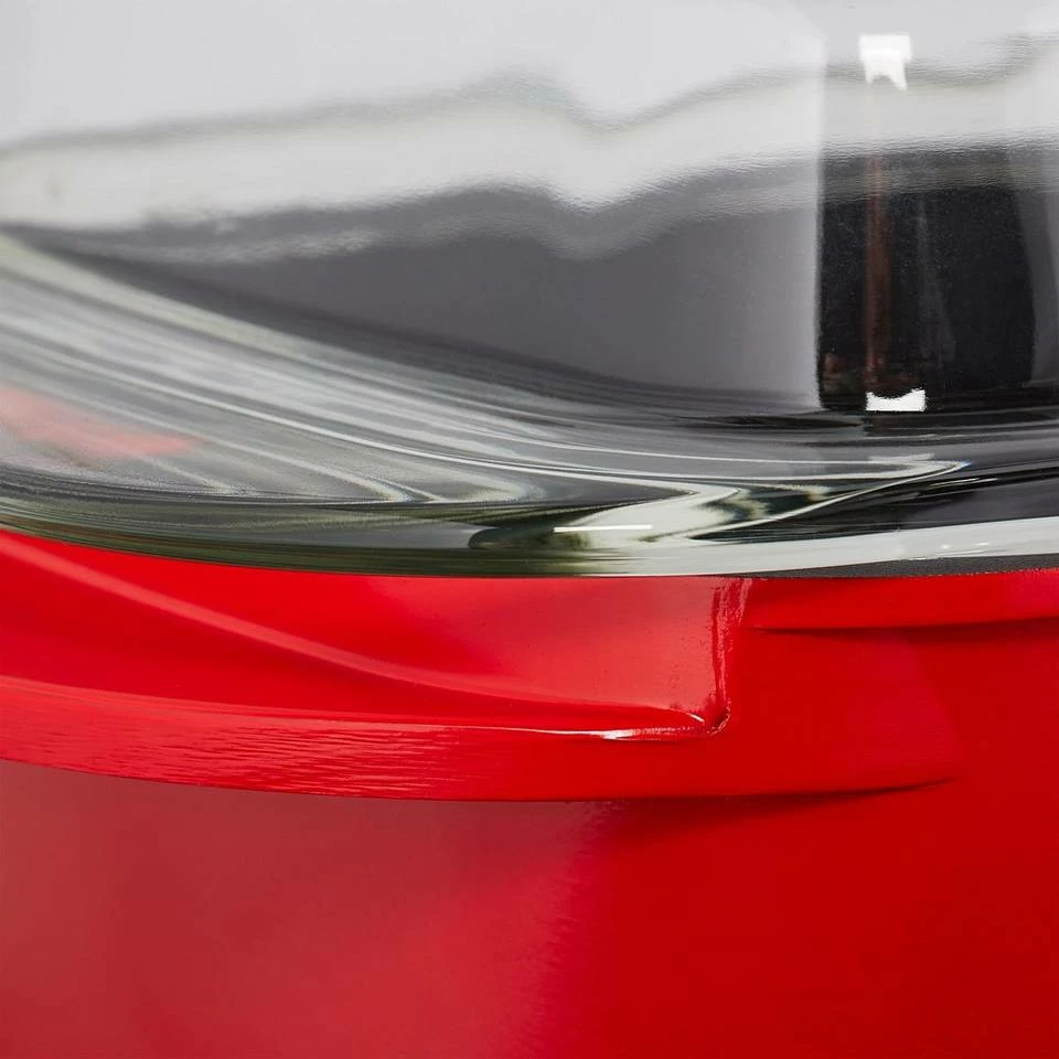 relaxdays Bräter »Bräter mit Deckel rot« 6 relaxdays Bräter »Bräter mit Deckel rot« – Bild 6