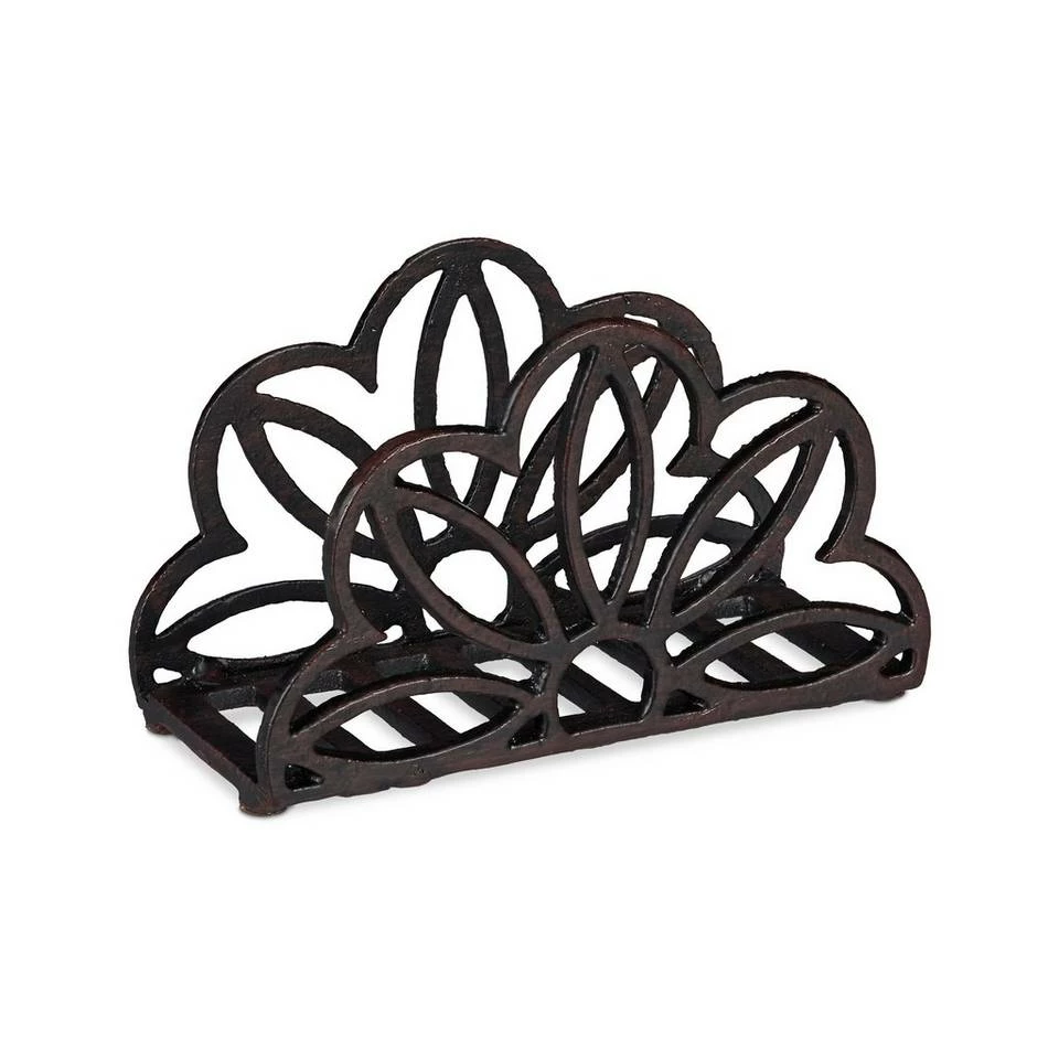 relaxdays Serviettenhalter »Serviettenhalter Gusseisen Blume«, Gusseisen 8 relaxdays Serviettenhalter »Serviettenhalter Gusseisen Blume«, Gusseisen – Bild 8