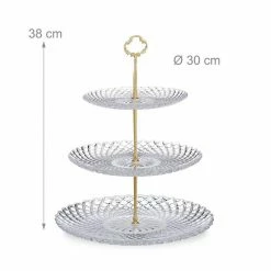 relaxdays Etagere »Runde Etagere 3-stöckig«, Glas 13 relaxdays Etagere »Runde Etagere 3-stöckig«, Glas -Neuetischkultur Verkäufe 2022 fee2028b 05ef 5003 9f0f e450e6efb647