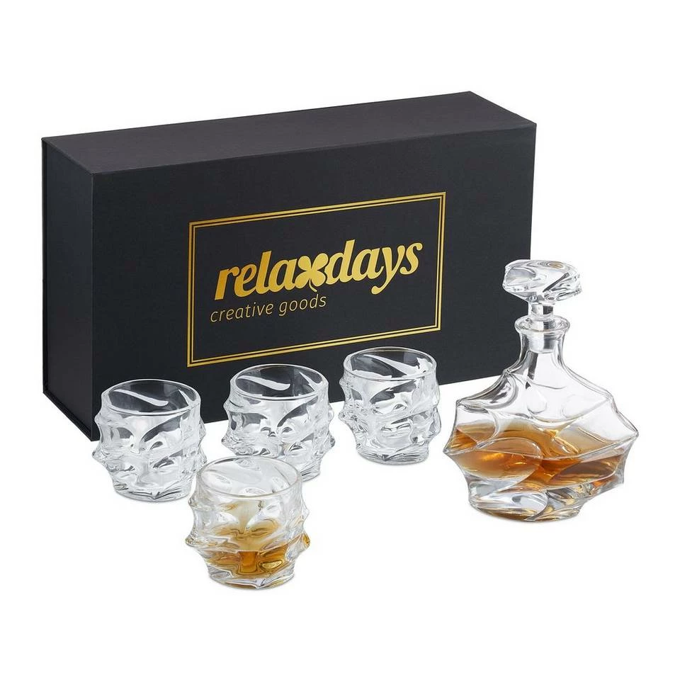 relaxdays Gläser-Set »Whisky Set 5-teilig«, Glas 1 relaxdays Gläser-Set »Whisky Set 5-teilig«, Glas