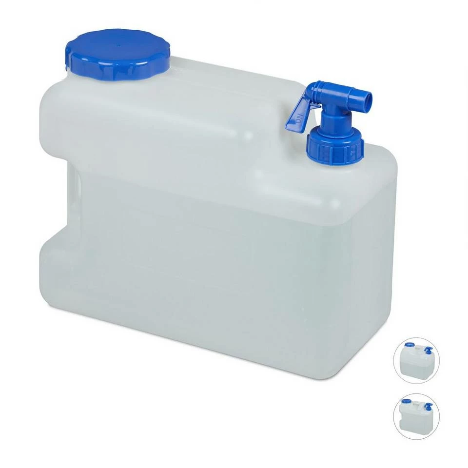 relaxdays Kanister »Wasserkanister mit Hahn«, 12 Liter 1 relaxdays Kanister »Wasserkanister mit Hahn«, 12 Liter